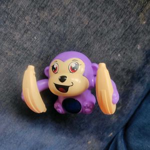 Purple Monkey Banana Toy