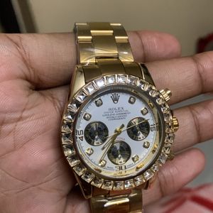 Rolex Daytona White Diamond Watch