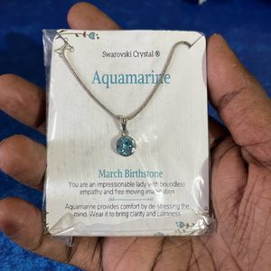 March Birthstone (Aquamarine Original Gemstone)