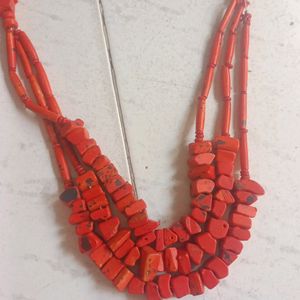 An African Coral Beads(African Stone)Necklace .