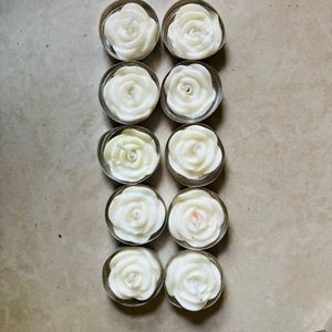 rose t light candles pack of 10 candle