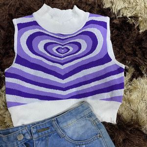 Crop Top (purple)