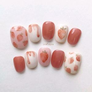 Press On Nails(Strawberry Jam🍓)