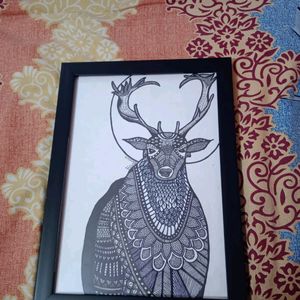 Handmade Framed Painting