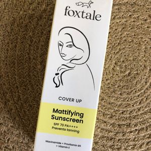 Foxtale Mattifying Sunscreen