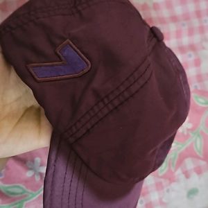 A Purple Colour Cap For Both Men/Women