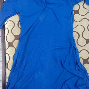 Short Blue Kurti