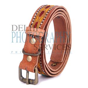 Raw Leather Waist Belt