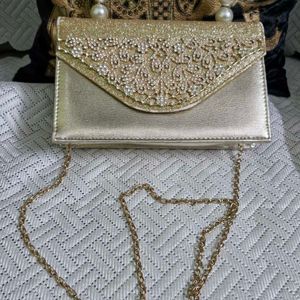 Party Wear Sling Clutch !!!!