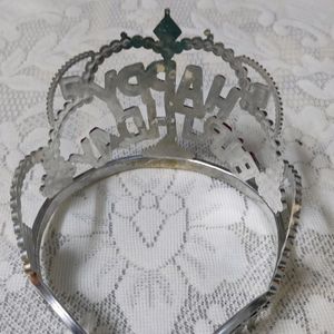 Happy Birthday  Crown For Small Girls