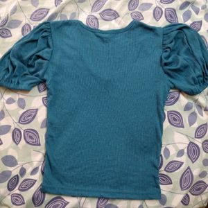 Lovely Teal Blue Top