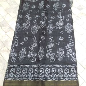 New Batik Saree With Blouse Pc