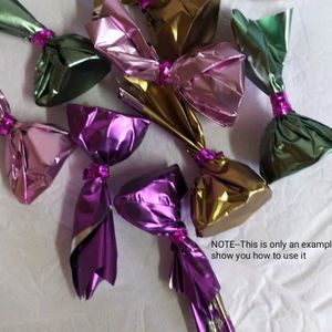 Chocolate Wrapper & Twist Ties