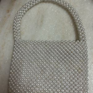 Handmade Pearl Handbag