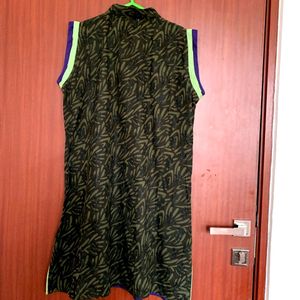 Summer Green Pin tuck Kurti