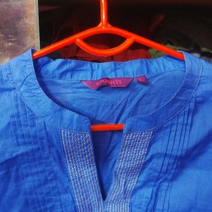 Blue Kurti