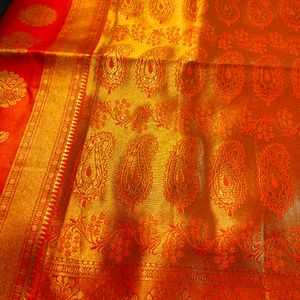 Banarasi Silk Saree With Blouse