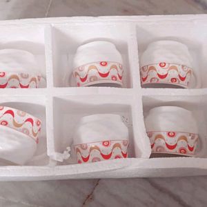 Tea Cups Set Of 6