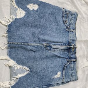 Denim Short Skirt 🫶🏻