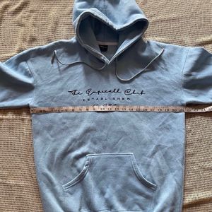 Sky Blue Drop Shoulder Hoodie