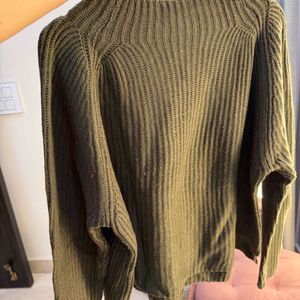 Olive Long Sweater