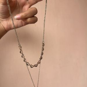 Double layer necklace