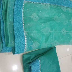 Georgette Saree With Blouse