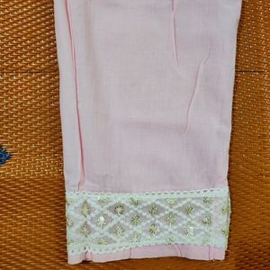 Anarkali Kurta With Ankle Length Plazo