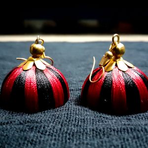 Silk Thread Earrings