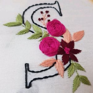 Hand Made Hoop Embroidery