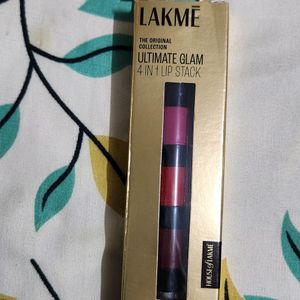 Lakme Ultimate Glam 4 In 1 Lip Stack
