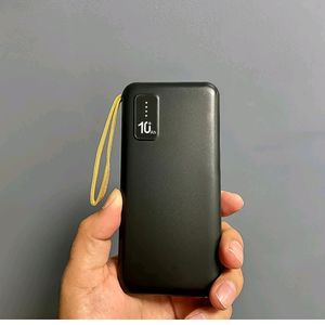 10000mAh, 12W Fast Charging Power Bank with built