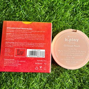 MYGLAMM K Play Peach Blush