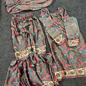 Stitch Sharara Set For Girl’s