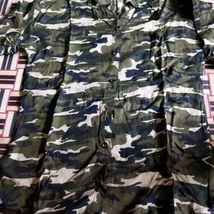 Army Printed Top