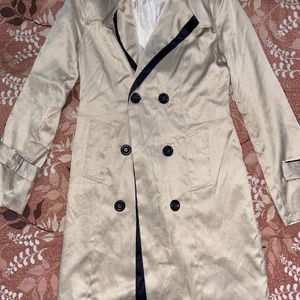 beige overcoat