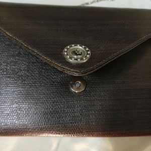 Dark Brown Clutch