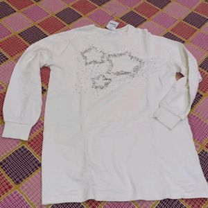 Pure Cotton T Shirt ( Bust- 42", Length -32")