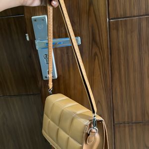 A Cute Chic Brown Sling Bag