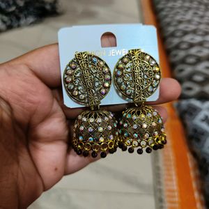 Colourful Jhumka