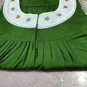 Hand Embroidary Nighty