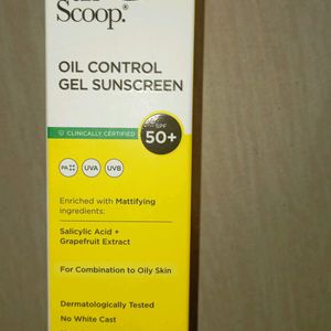 Oil Control Gel Sunscreen