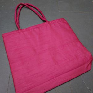 Women's Pink Embroidered Sling Bag