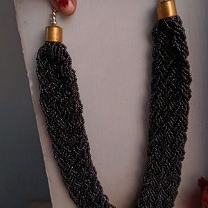 Black Colour Necklace