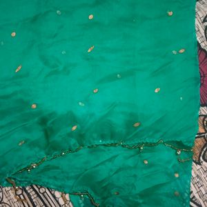 Green Dupatta