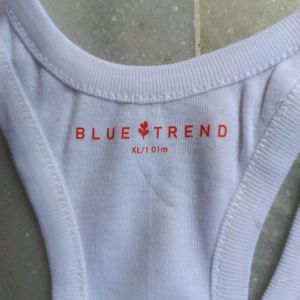 Blue Trend Camisole White Xl