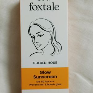 New Foxtale Glow Sunscreen