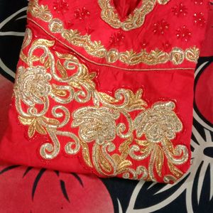 Red Gown Cotton