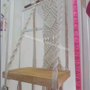 Macrame Hanging Shelf