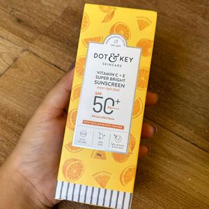 VIT C + E Sunscreen From DOT & KEY!